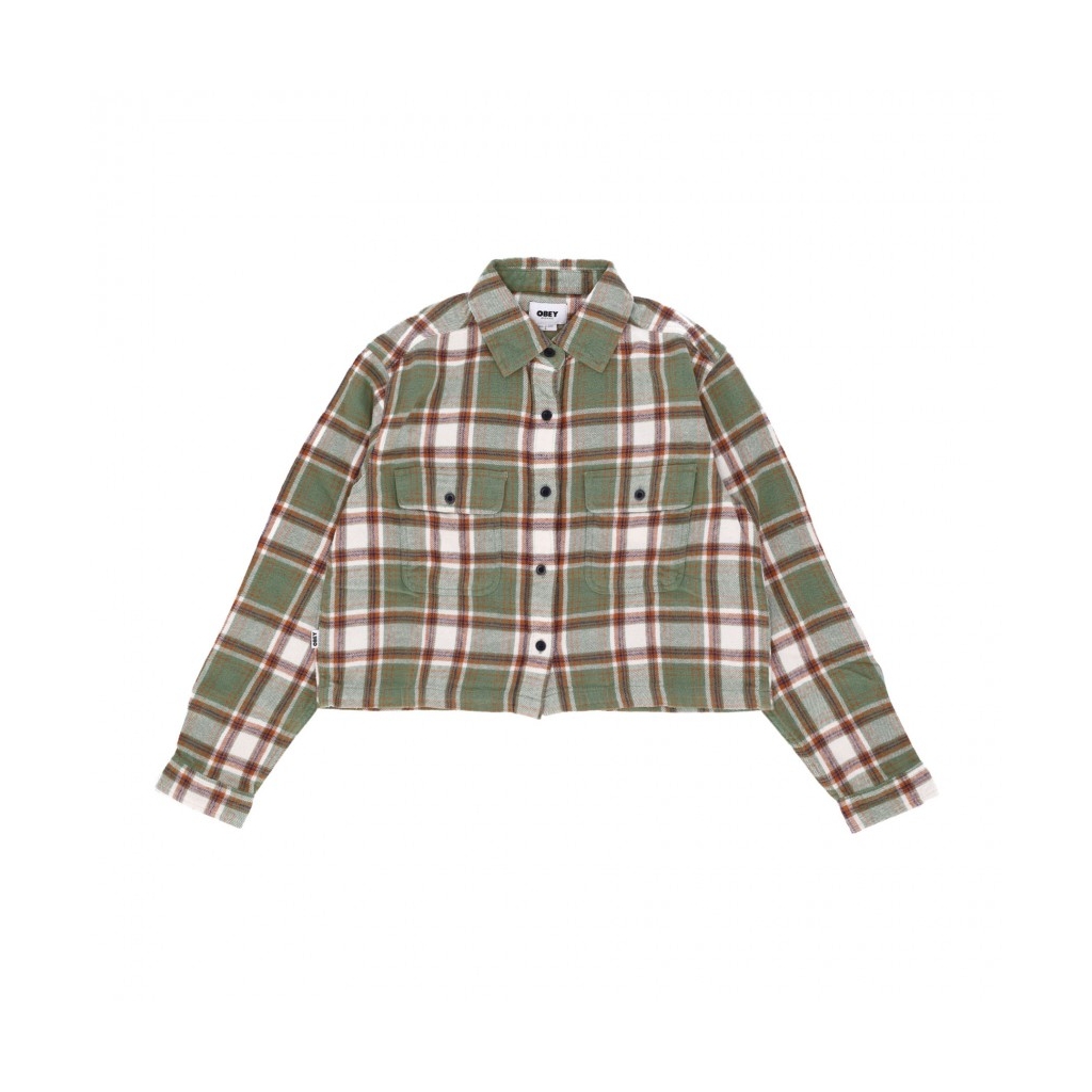 camicia manica lunga donna pia flannel shirt l/s LODEN FROST MULTI