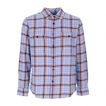 camicia manica lunga uomo cole woven l/s DIGITAL VIOLET MULTI