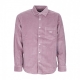 camicia manica lunga uomo julian woven l/s LILAC CHALK