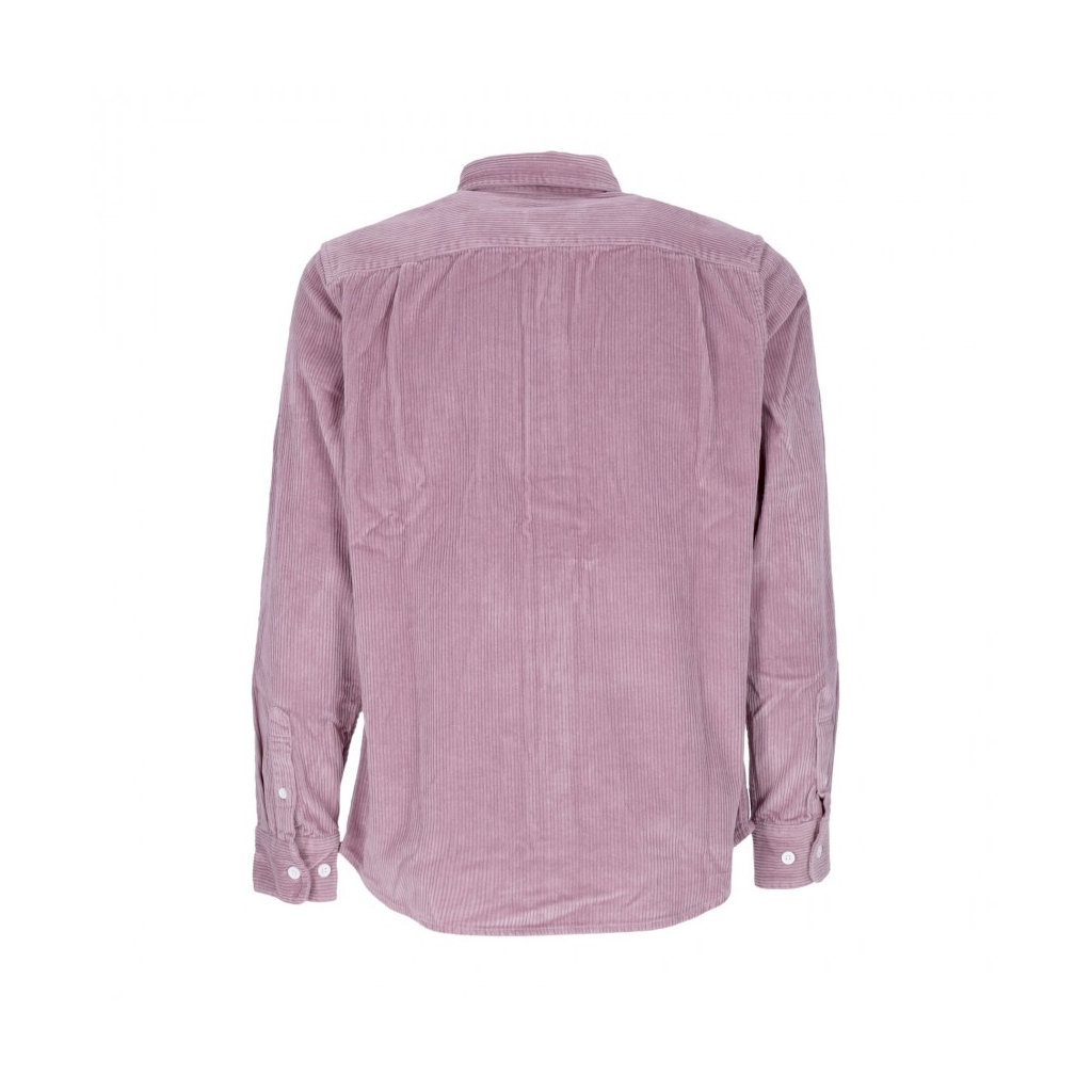 camicia manica lunga uomo julian woven l/s LILAC CHALK