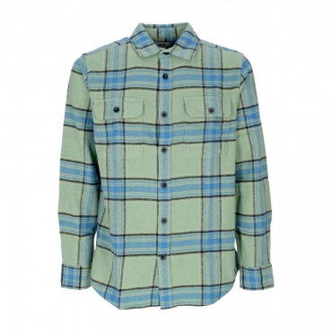 camicia manica lunga uomo eugene l/s woven shirt JADE MULTI