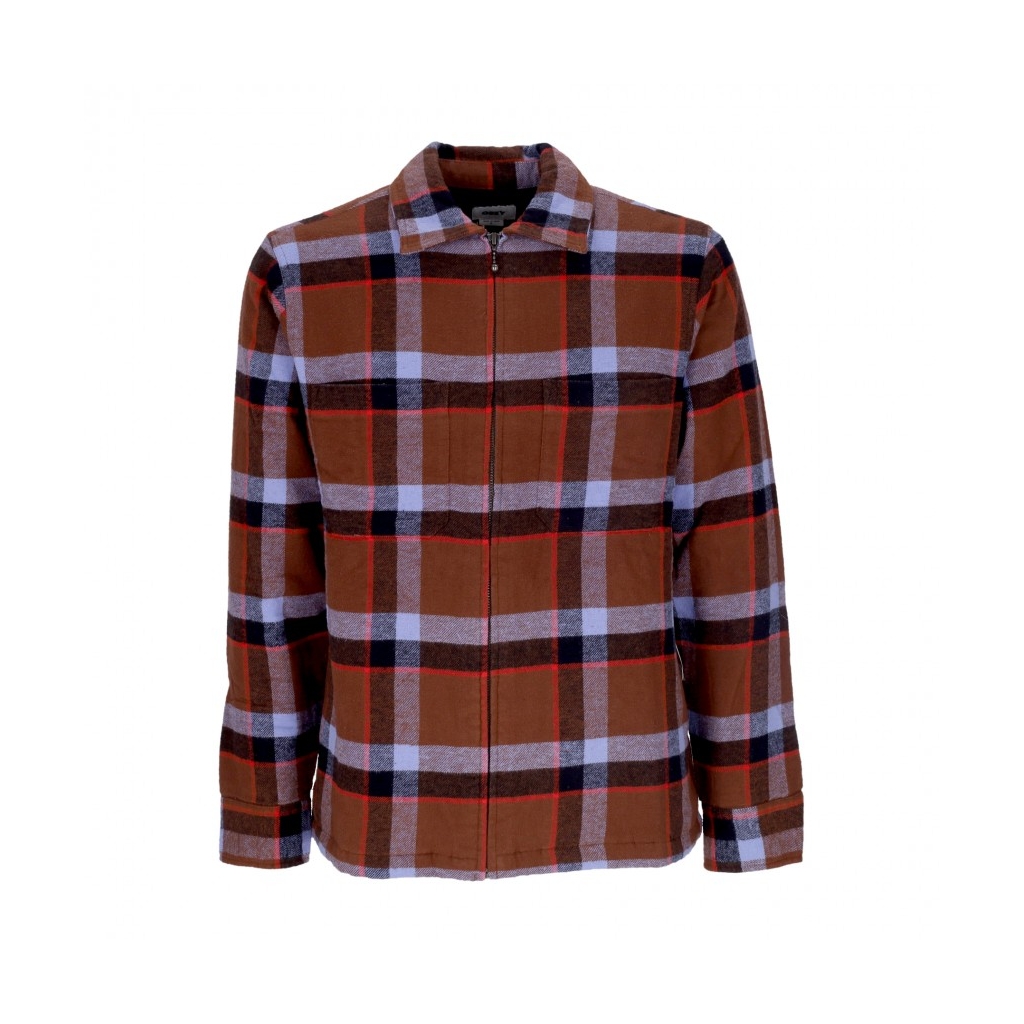 camicia imbottita uomo lloyd shirt jacket SEPIA MULTI