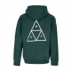 felpa cappuccio uomo essentials tt p/o hoodie FOREST GREEN