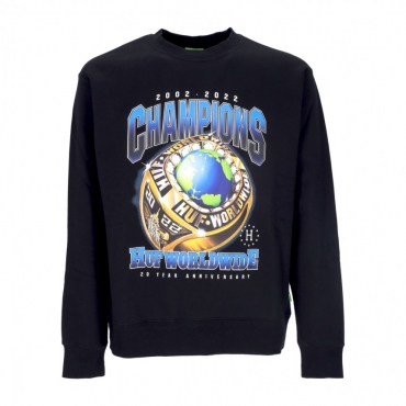 felpa girocollo uomo champions crewneck BLACK