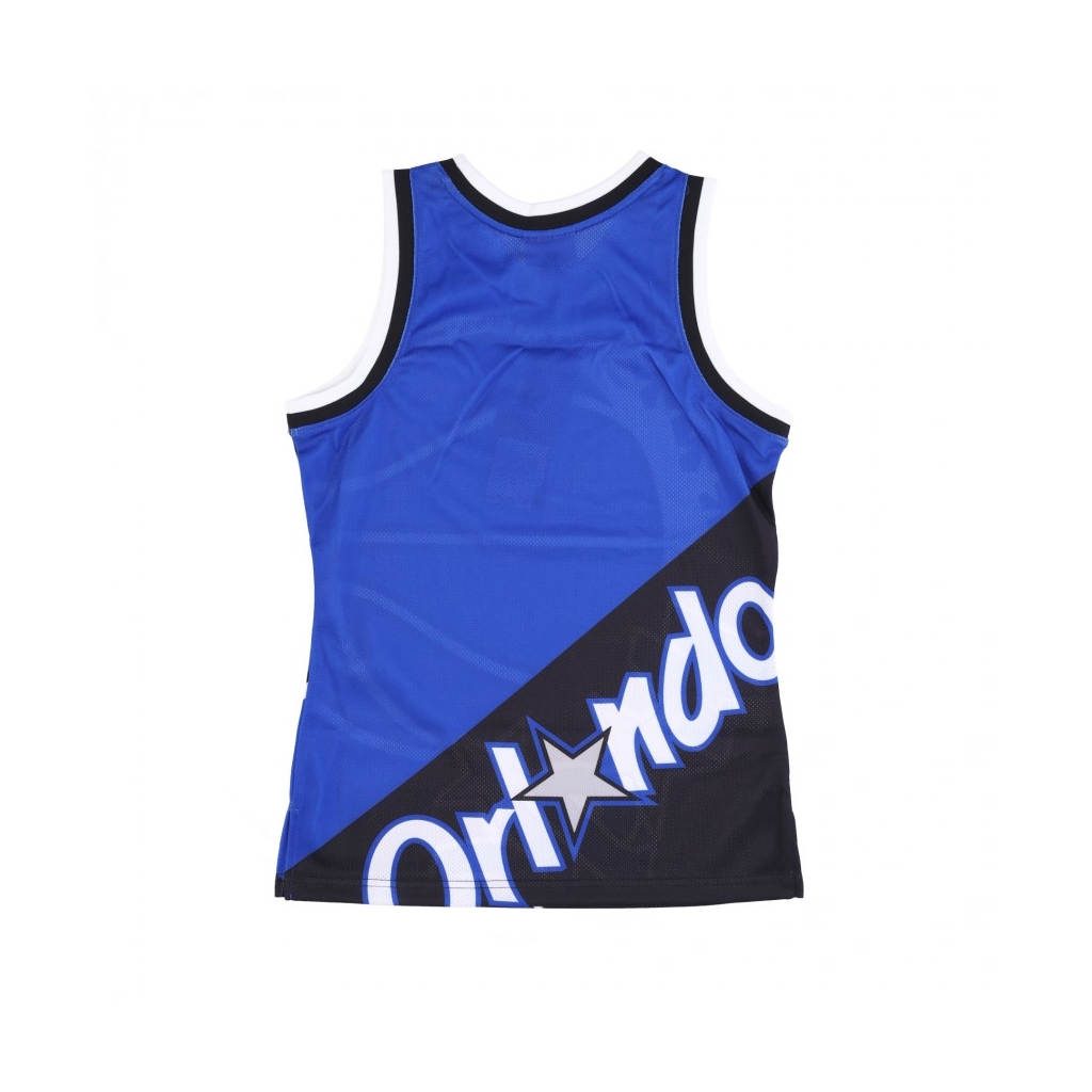 canotta tipo basket uomo nba big face fashion tank 50 hardwood classics orlmag BLUE