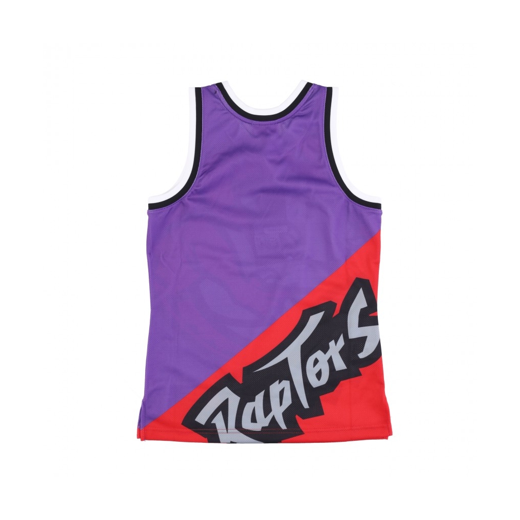 canotta tipo basket uomo nba big face fashion tank 50 hardwood classics torrap PURPLE