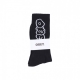 calza media uomo brux socks BLACK