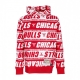 felpa cappuccio uomo nba teamwrap hoodie hardwood classics chibul RED