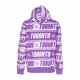 felpa cappuccio uomo nba teamwrap hoodie hardwood classics torrap PURPLE