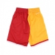 pantaloncino tipo basket uomo nba big face fashion shorts 50 hardwood classics houroc YELLOW