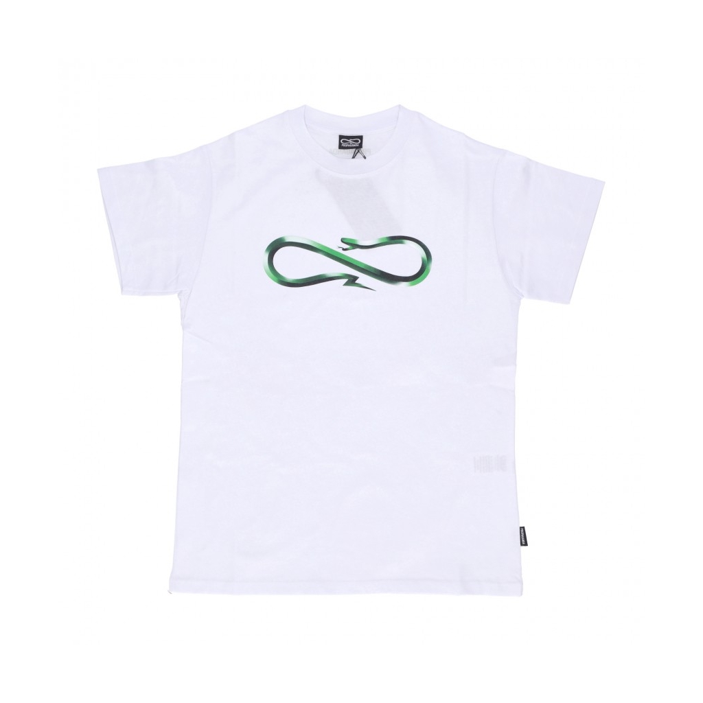 maglietta uomo logo steel tee WHITE