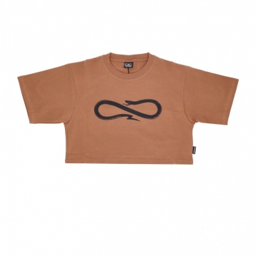 maglietta corta donna logo tee CAMEL