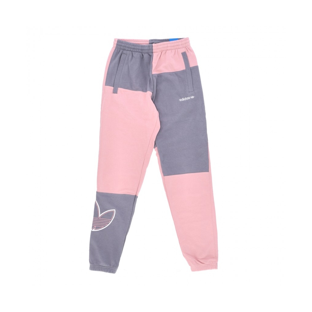 pantalone tuta leggero uomo split trefoil pant GREY THREE/WONDER MAUVE