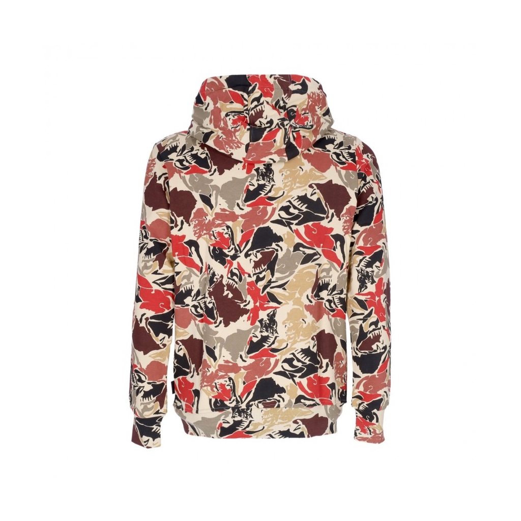 felpa cappuccio uomo college hoodie BEWARE