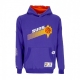 felpa cappuccio uomo nba team origins fleece hoodie hardwood classics phosun PURPLE