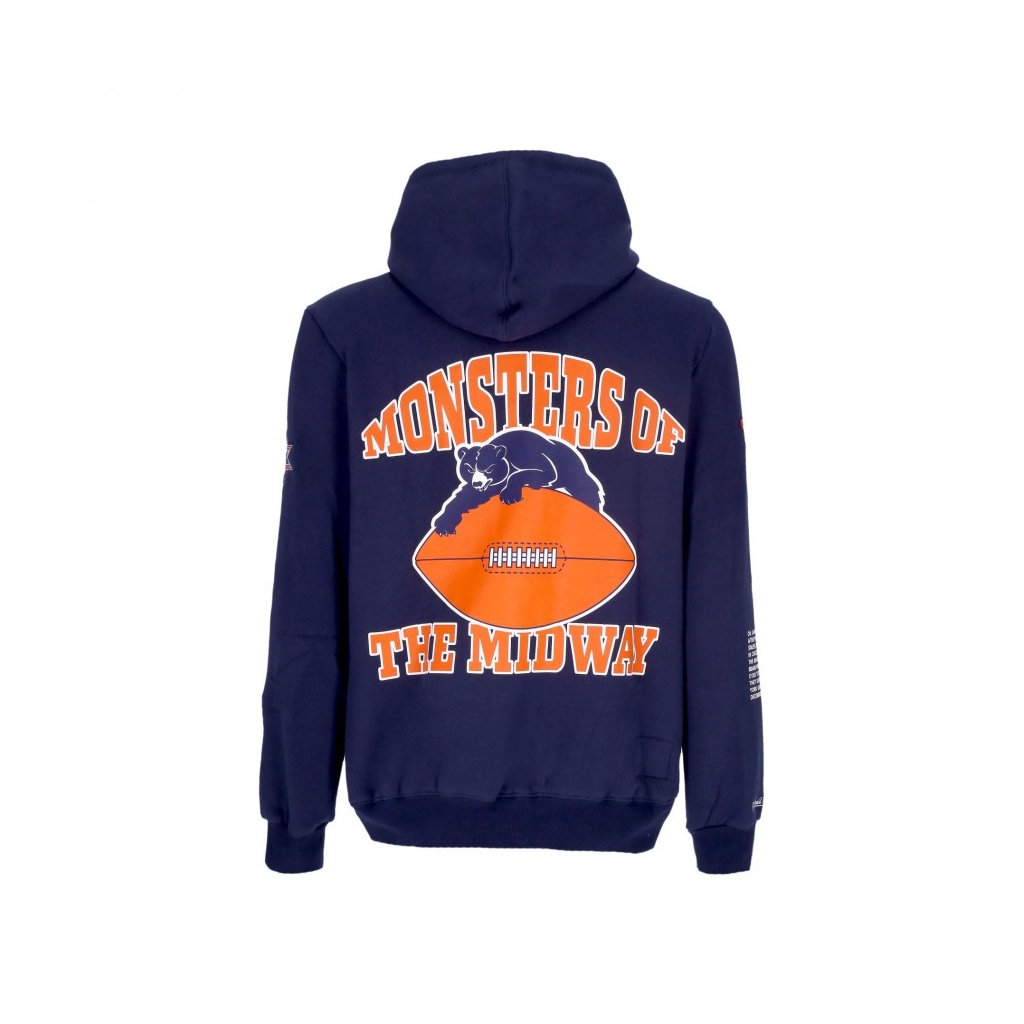 felpa cappuccio uomo nfl team origins fleece hoodie chibea NAVY