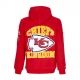 felpa cappuccio uomo nfl team origins fleece hoodie kanchi SCARLET