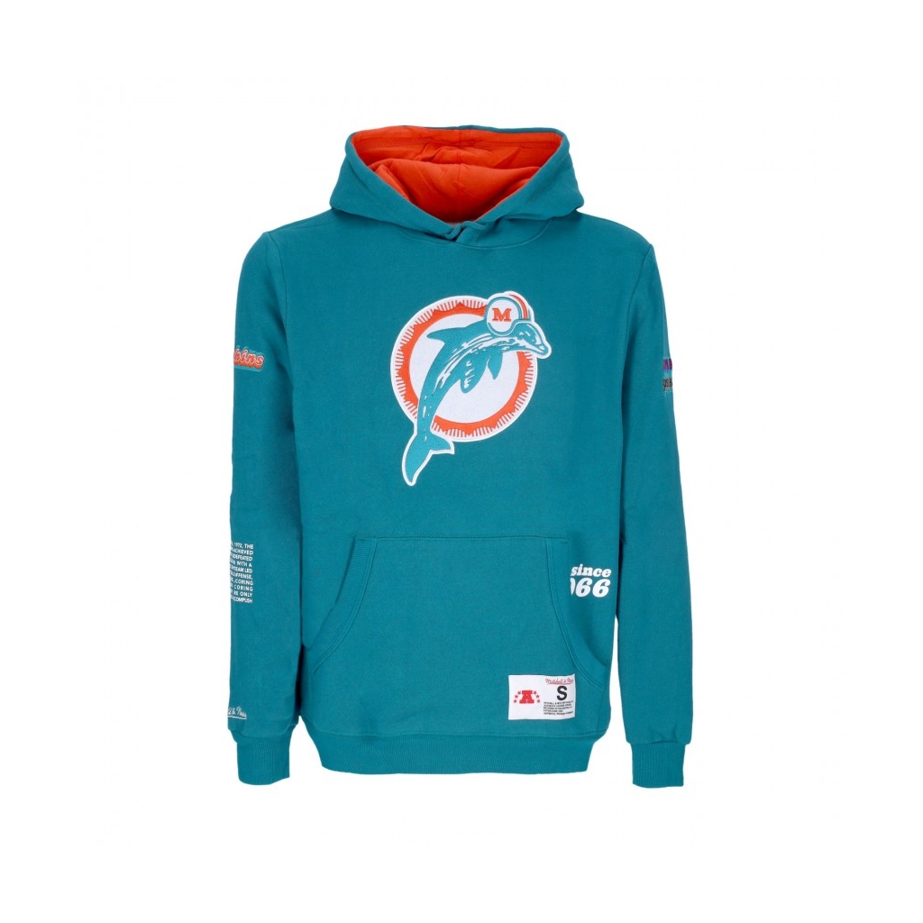 felpa cappuccio uomo nfl team origins fleece hoodie miadol BLUE