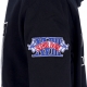 felpa cappuccio uomo nfl team origins fleece hoodie oakrai BLACK