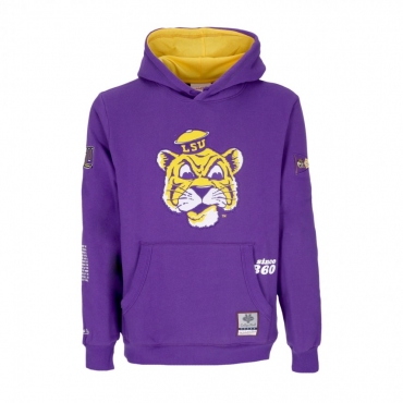 felpa cappuccio uomo ncaa team origins fleece hoodie loutig PURPLE