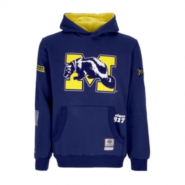 felpa cappuccio uomo ncaa team origins fleece hoodie micwol NAVY