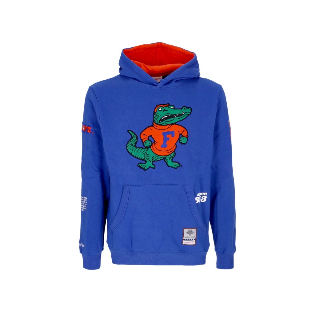 felpa cappuccio uomo ncaa team origins fleece hoodie flogat ROYAL