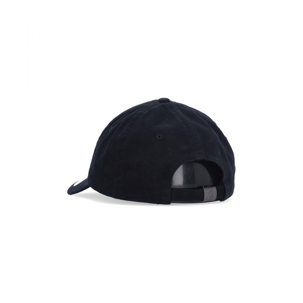 cappellino visiera curva uomo madison logo cap BLACK