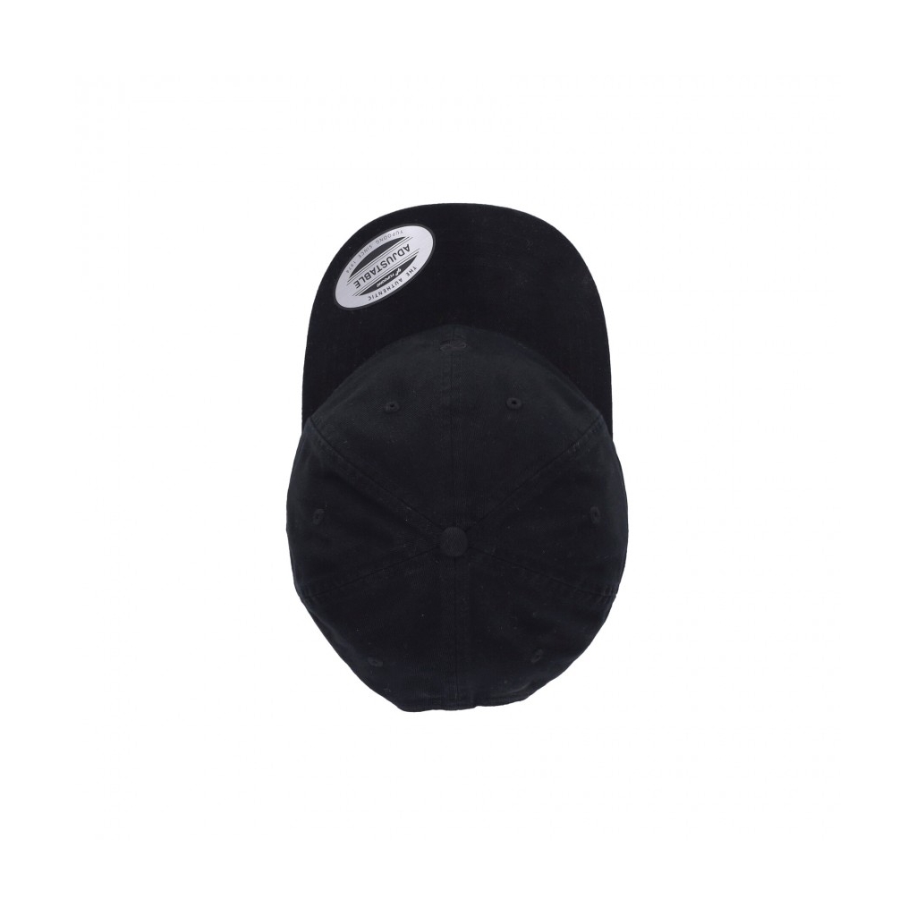 cappellino visiera curva uomo madison logo cap BLACK