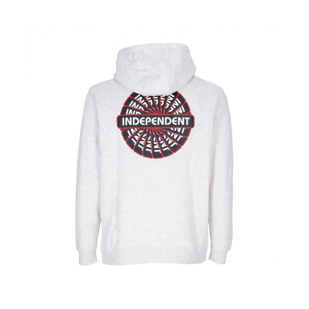 felpa cappuccio uomo groundwork revolve hood ATHLETIC HEATHER