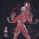 maglietta manica lunga uomo carnage l/s tee x marvel x nychos BLACK