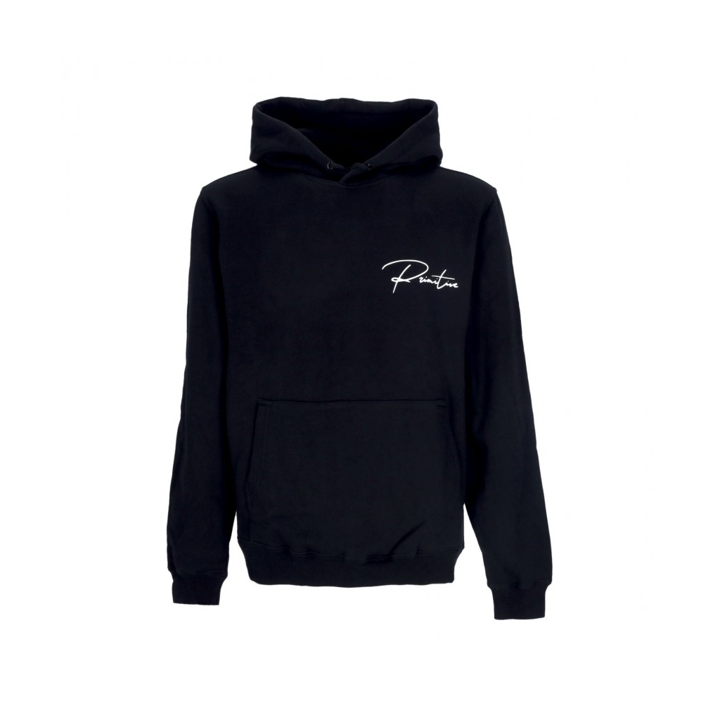 felpa cappuccio uomo carnage hoodie x marvel x nychos BLACK