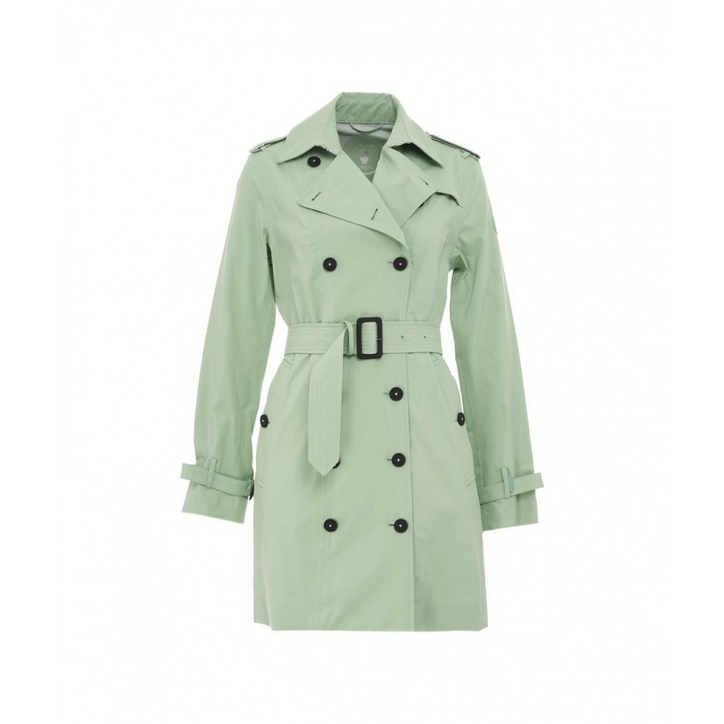 Trench Audrey verde chiaro