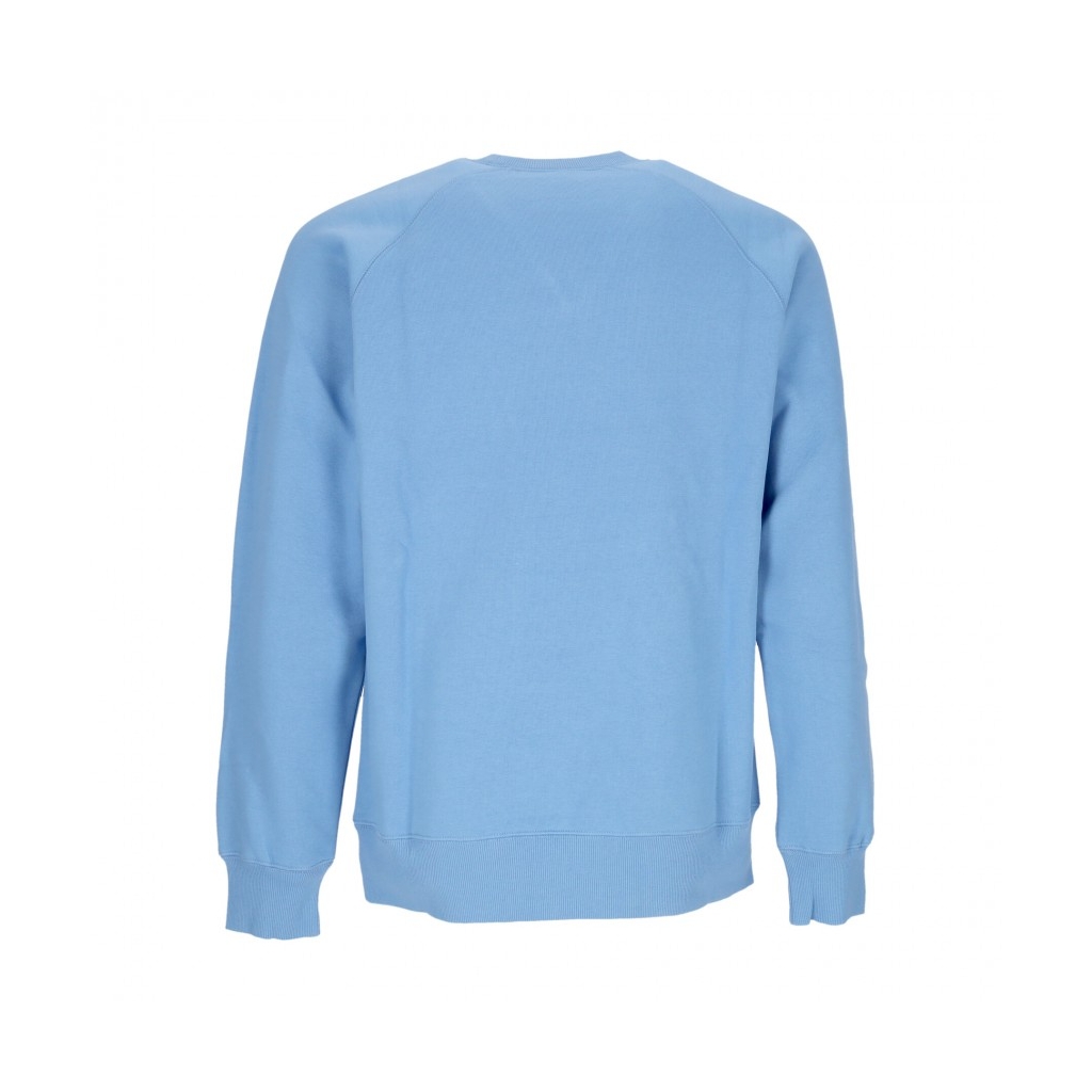 felpa girocollo uomo chase sweatshirt PISCINE/GOLD