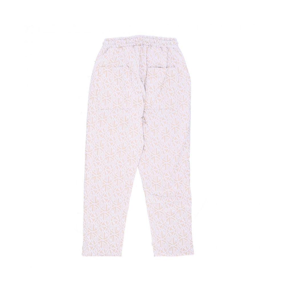 pantalone tuta leggero uomo monogram dlynr chino sweatpants BEIGE