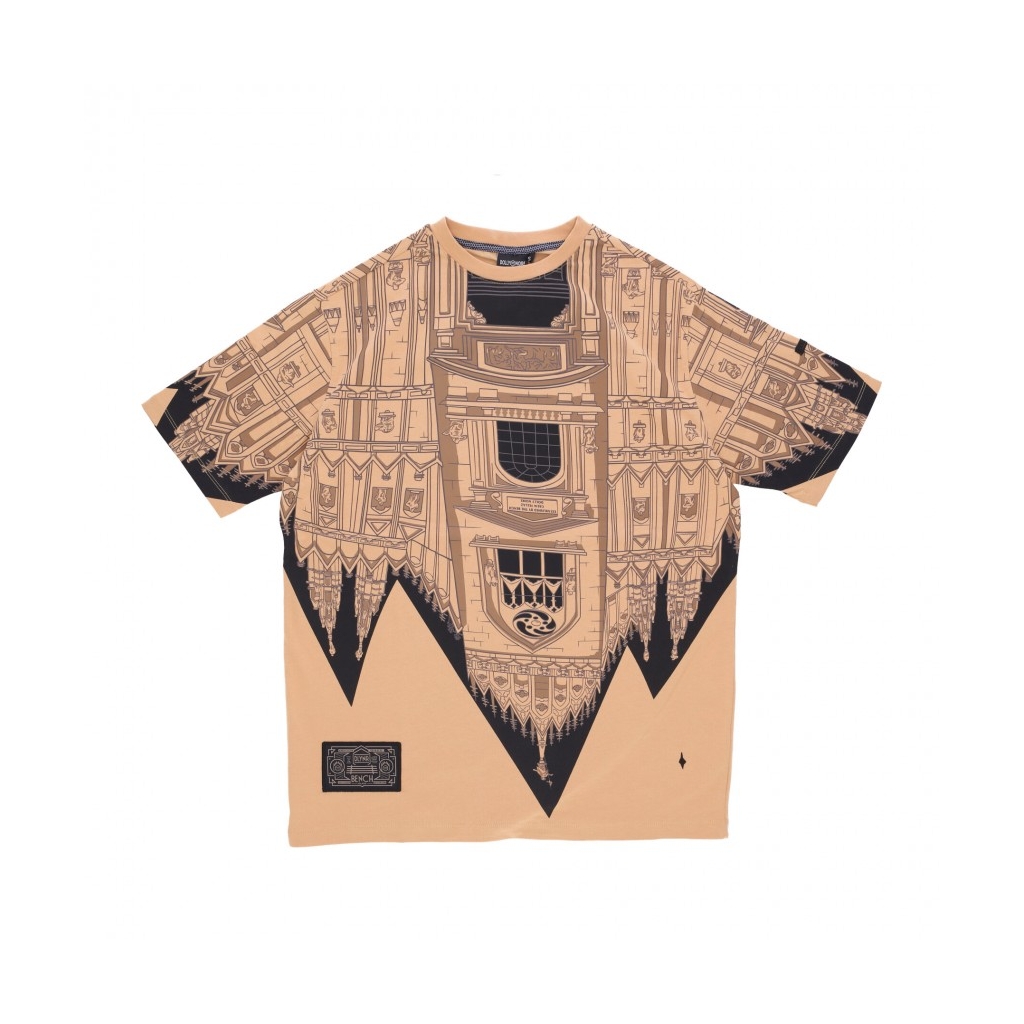 maglietta uomo bench duomo over tee BEIGE