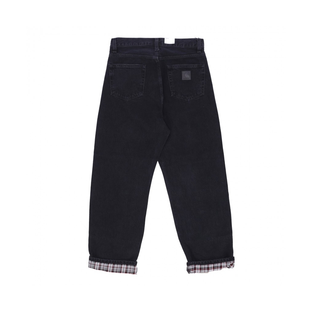 jeans uomo rider pant BLACK STONE WASHED