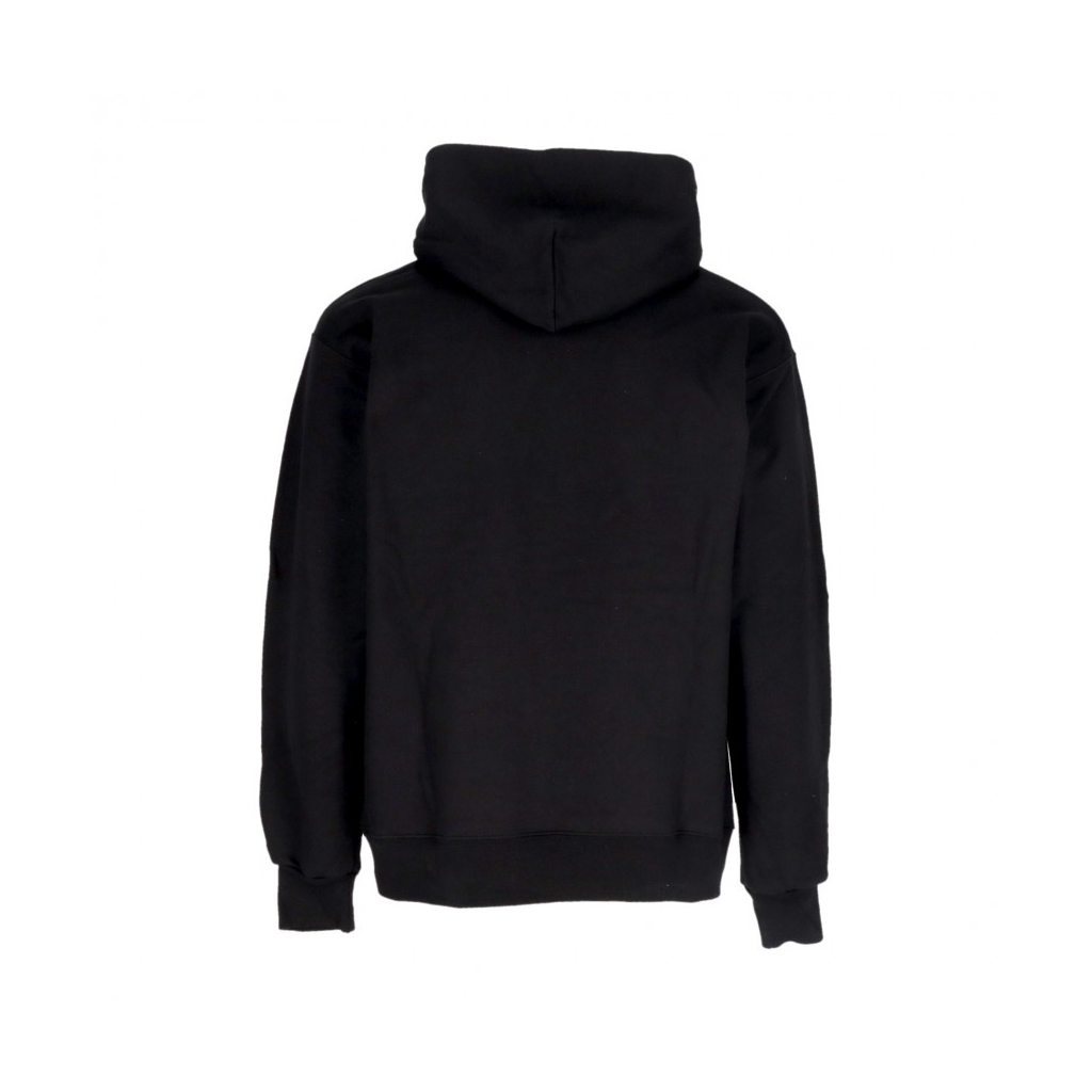 felpa cappuccio uomo cop car hoodie BLACK