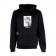 felpa cappuccio uomo no changes hoodie x 2pac BLACK