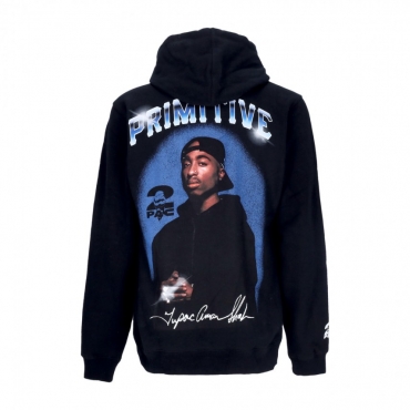 felpa cappuccio uomo shine ii hoodie x 2pac BLACK