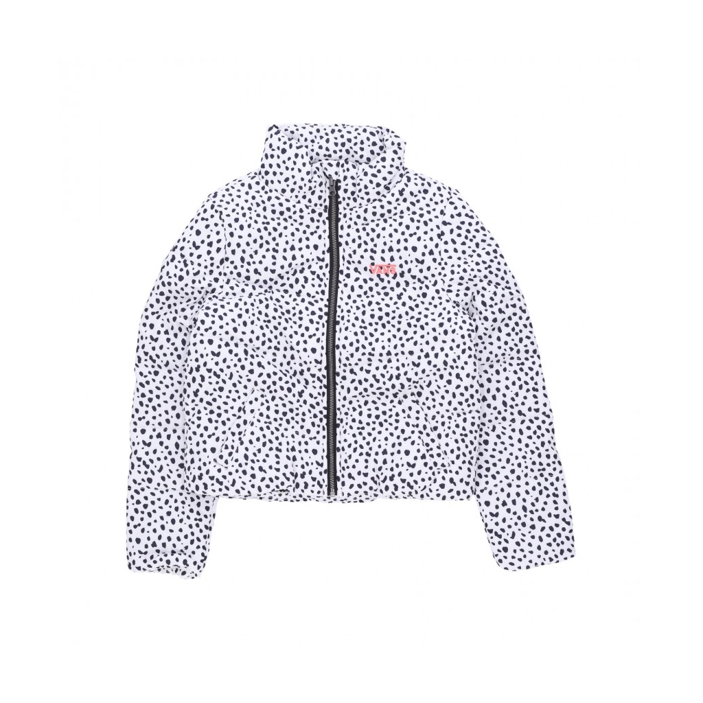 piumino ragazza foundry puffer WHITE/BLACK