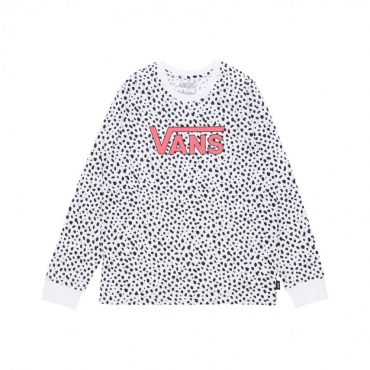 maglietta manica lunga ragazza dalmation v l/s tee WHITE/BLACK