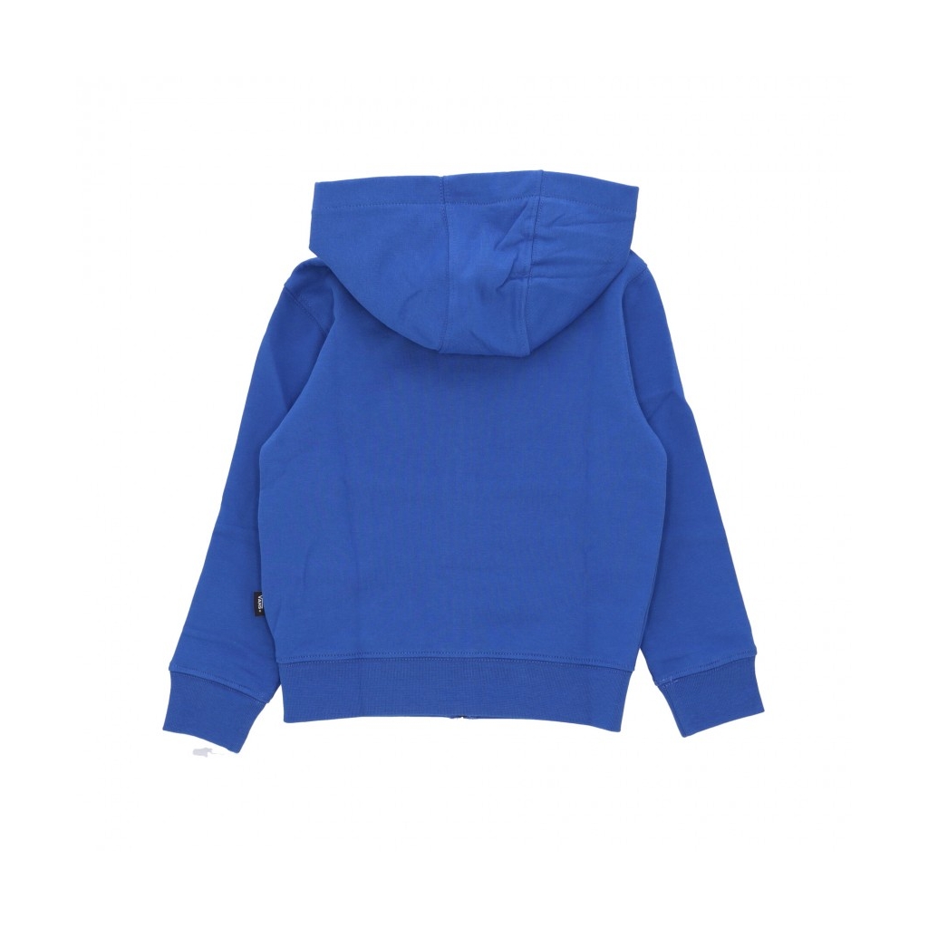 felpa cappuccio zip bambino classic zip hoodie BLUE