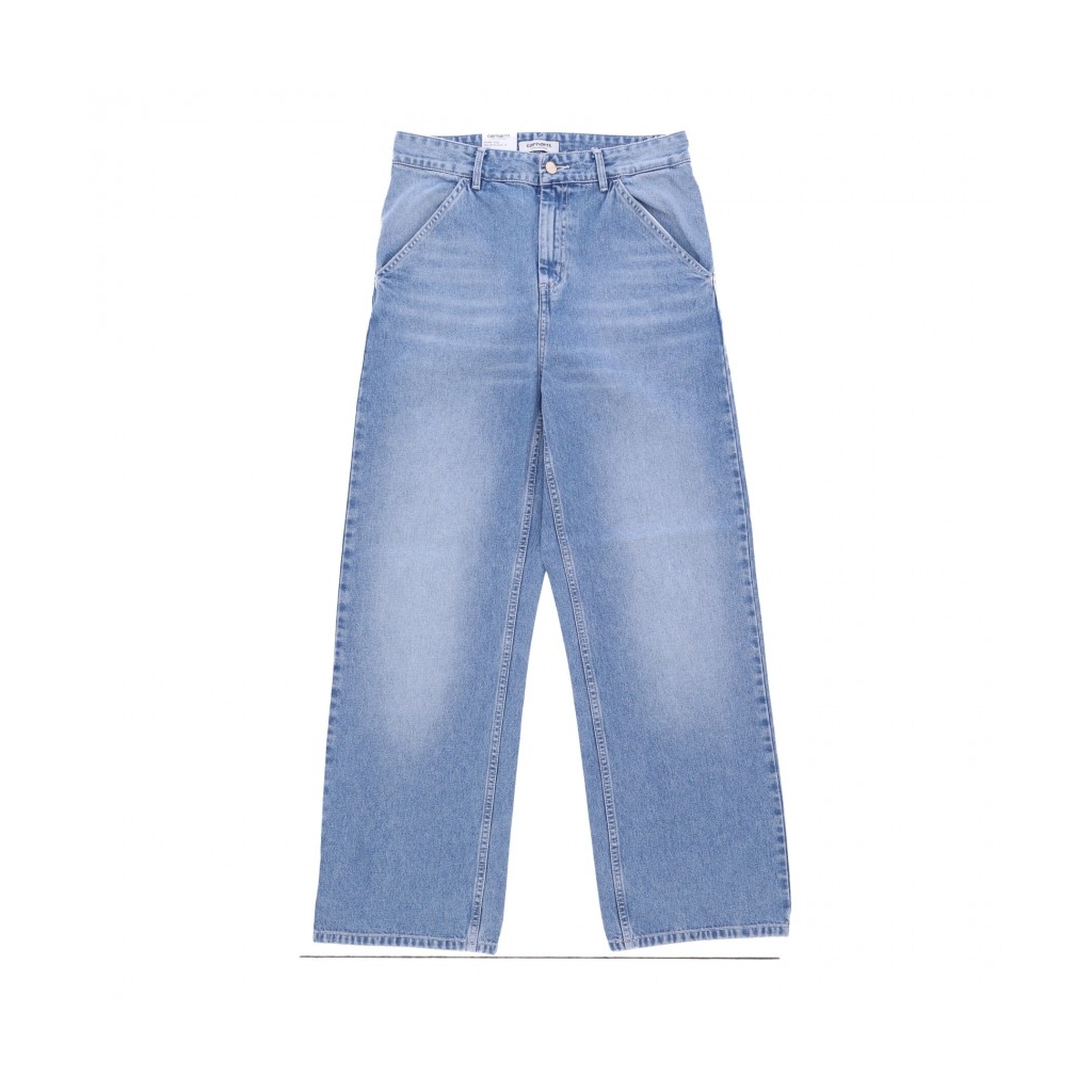 jeans donna simple pant BLUE LIGHT TRUE WASHED