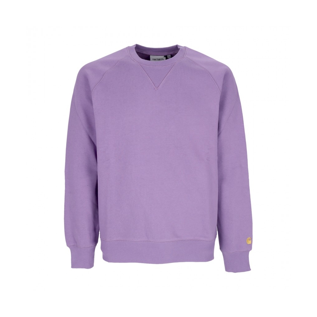 felpa girocollo uomo chase sweatshirt VIOLANDA/GOLD