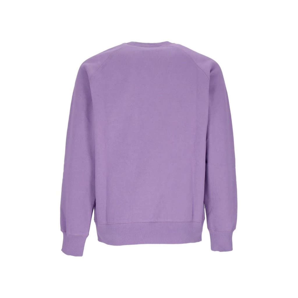 felpa girocollo uomo chase sweatshirt VIOLANDA/GOLD