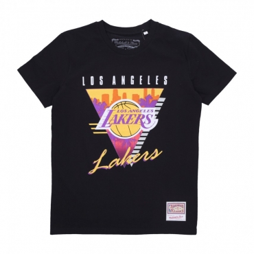 maglietta uomo nba final seconds tee loslak BLACK