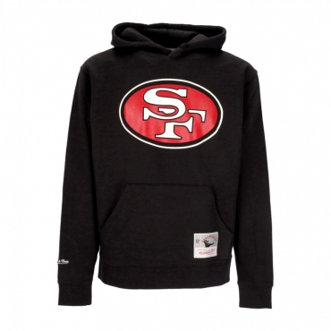 felpa cappuccio uomo nfl team logo hoodie saf49e BLACK