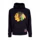 felpa cappuccio uomo nhl team logo hoodie chibla BLACK