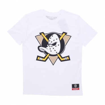 maglietta uomo nhl team logo tee anaduc WHITE