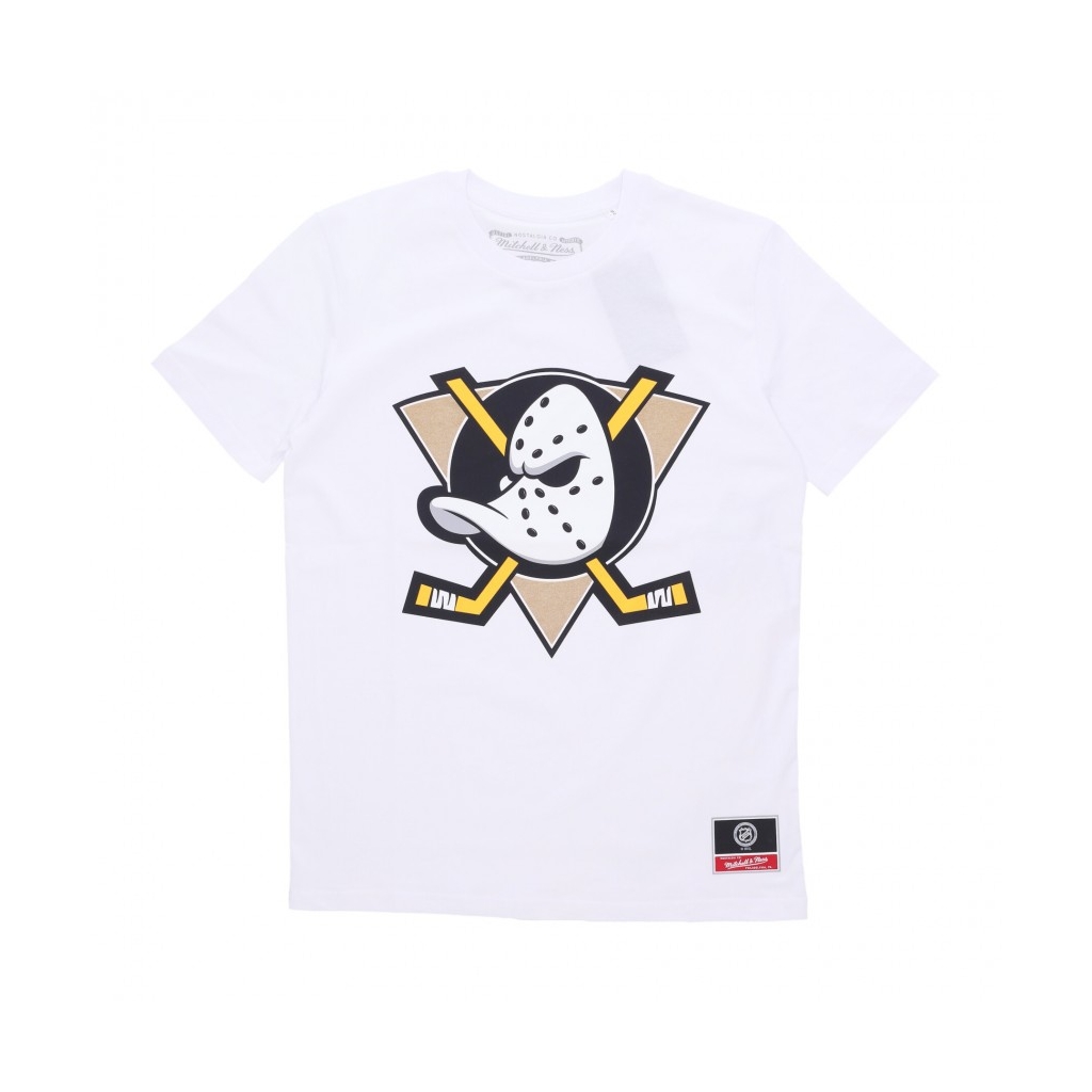 maglietta uomo nhl team logo tee anaduc WHITE